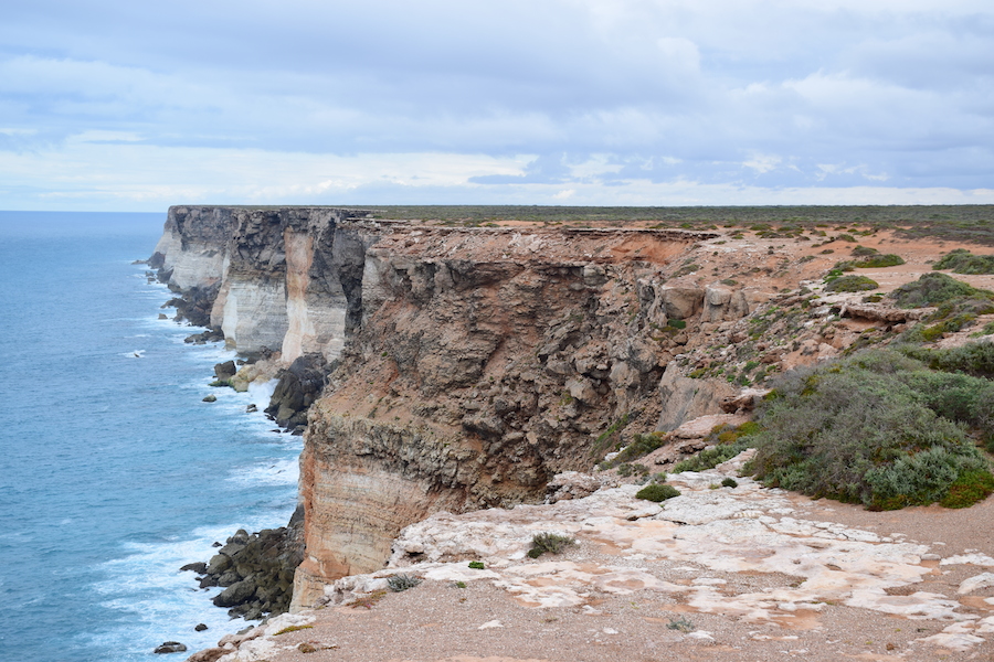 The famous cliff of the Nullarbor