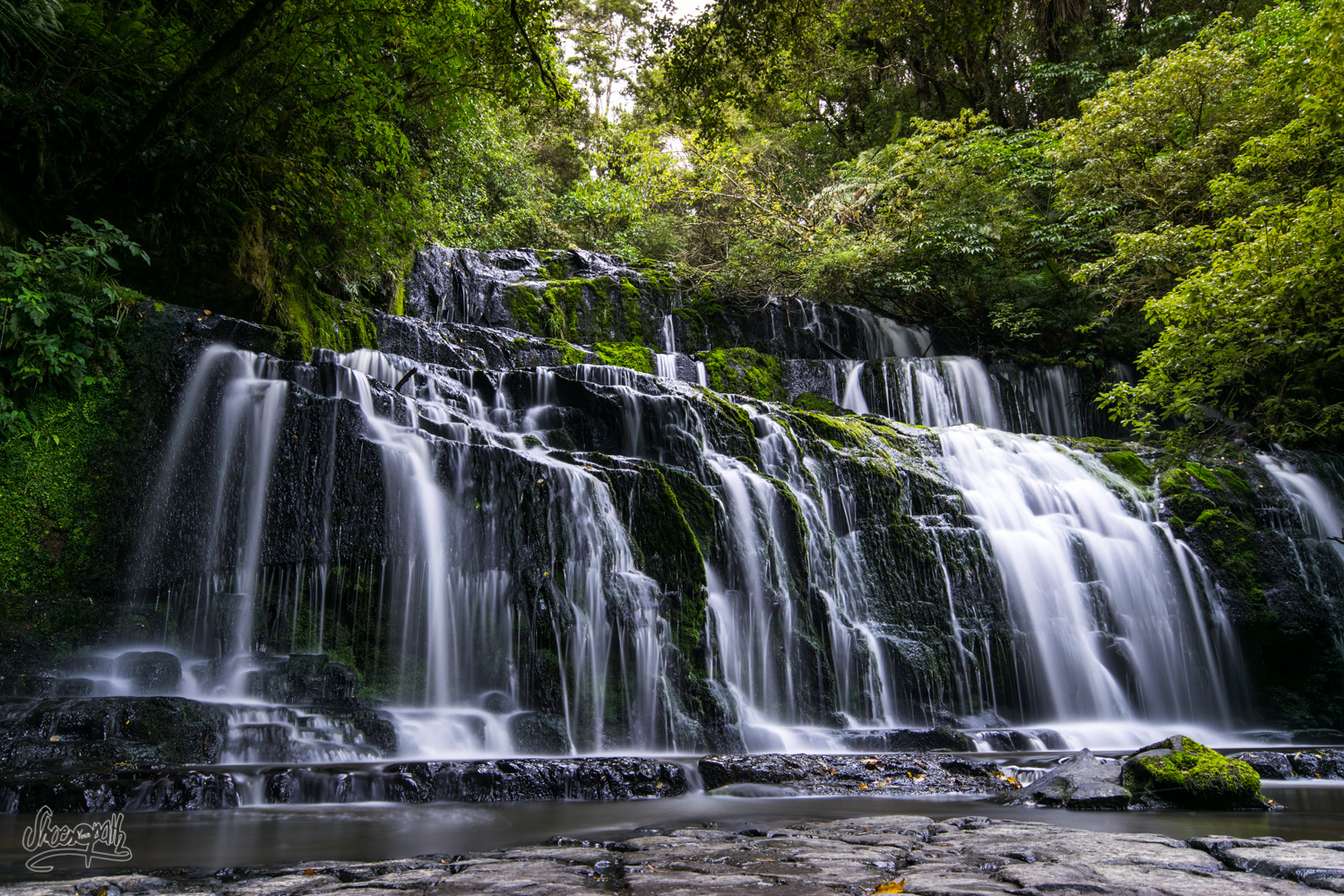 La cascade Purakaunui Falls