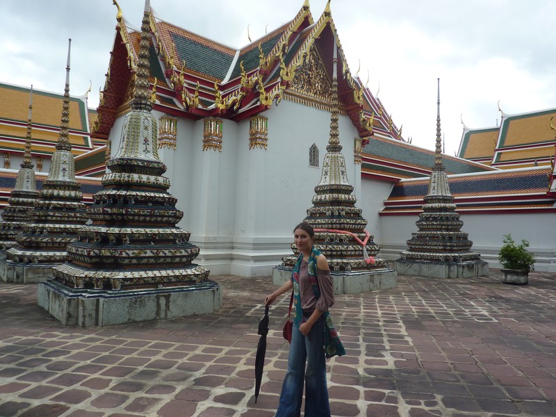 Dans La Cour Du Wat Pho