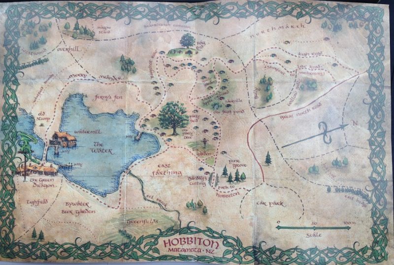 La Carte D'Hobbiton