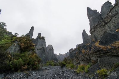 Les Pinnacles de Cape Palliser, le Chemin des Morts du Seigneur des Anneaux