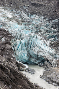 Là ou le glacier se stoppe (Photo par Mariette)