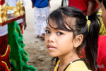Jolie Petite Khmer à La Cérémonie Des Lions