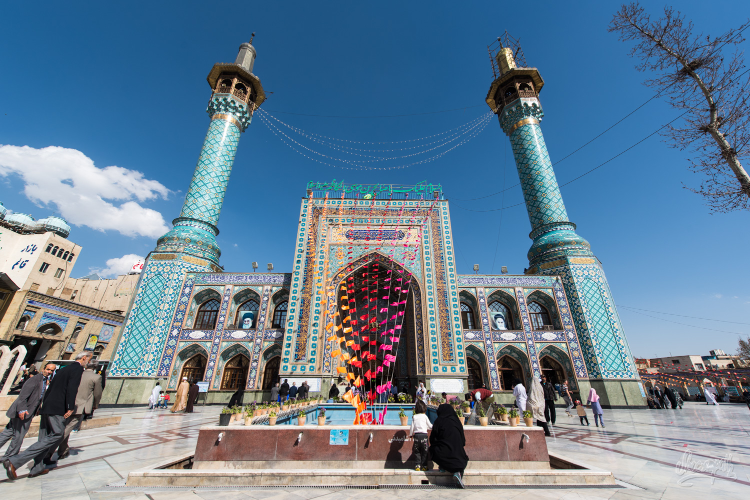 Iran - Teheran - Mosque Imamzadeh Saleh