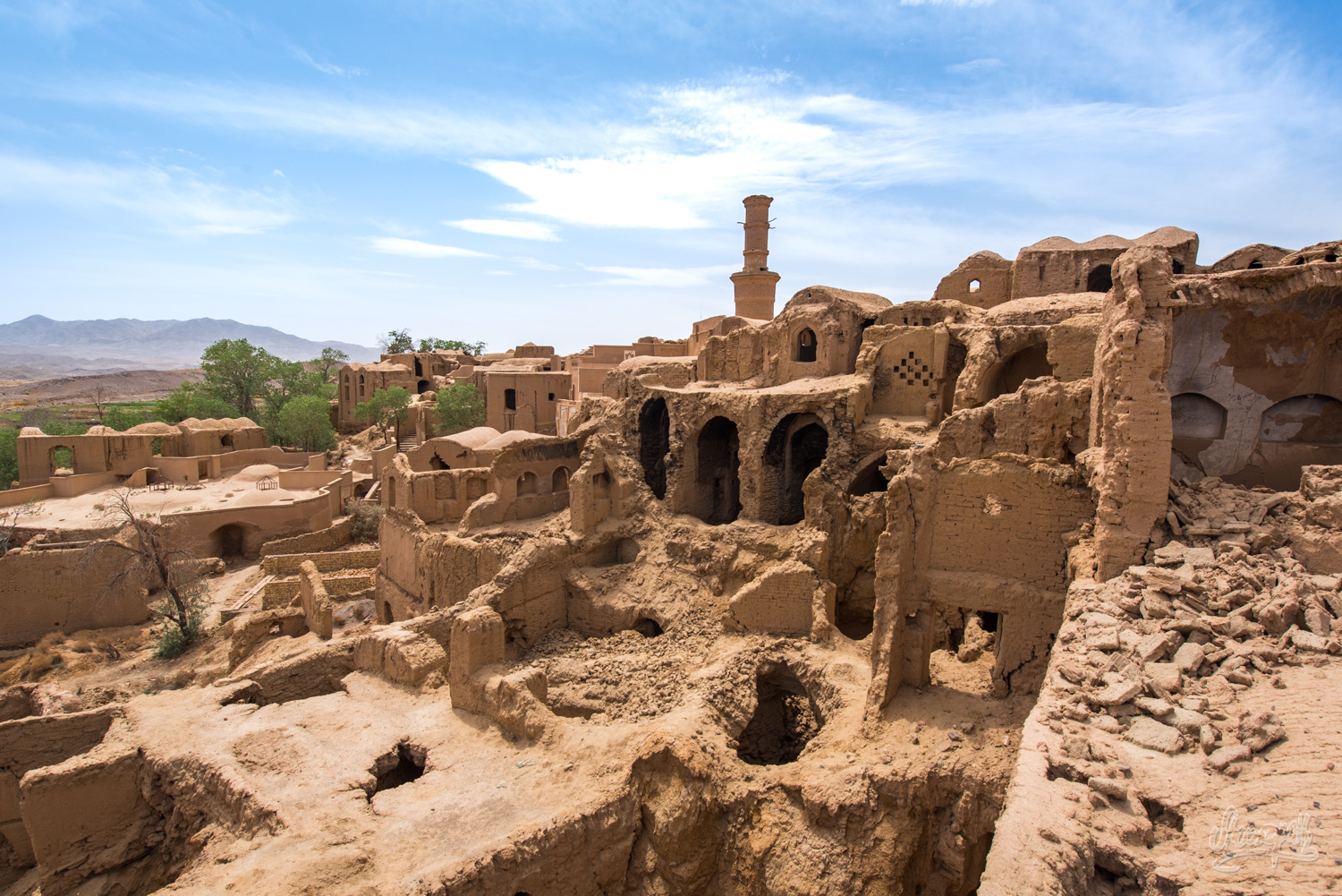 Village historique abandonné de Kharanaq