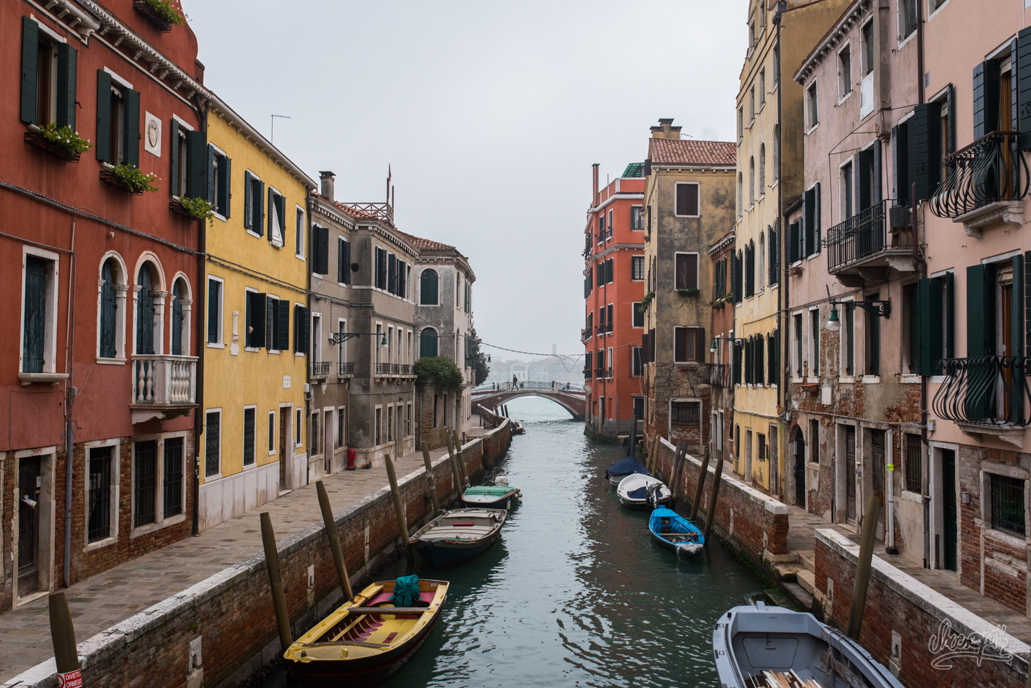 Venise, ruelles et canaux