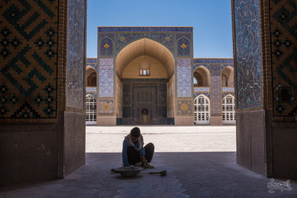 La Jameh Mosque De Kerman