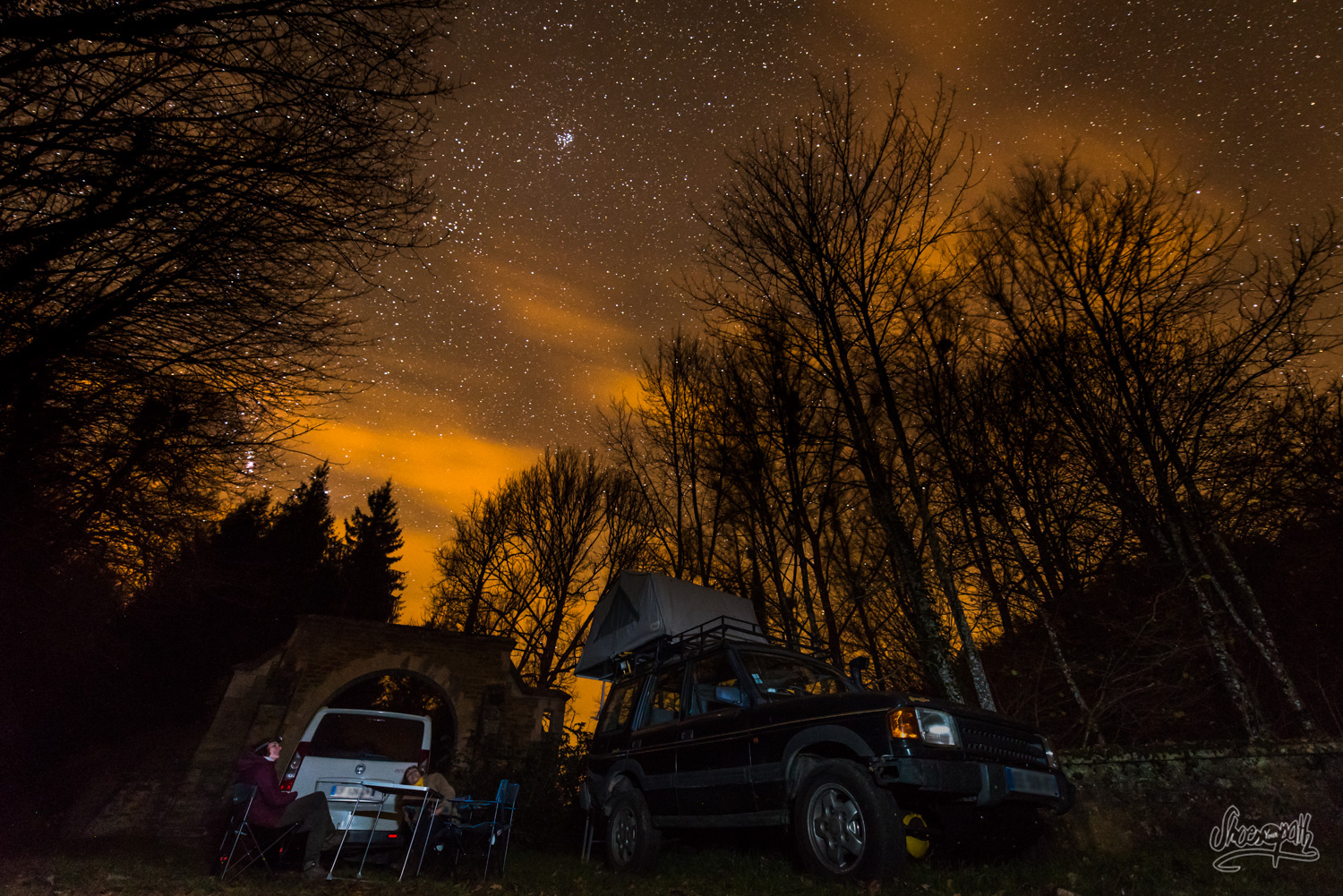Camping sous les étoiles