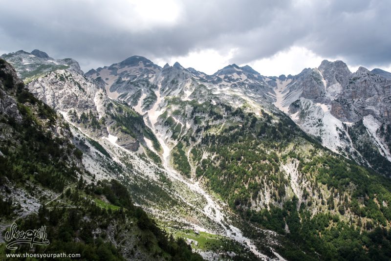 Le Col De Valbona, Peaks Of The Balkans, Albanie