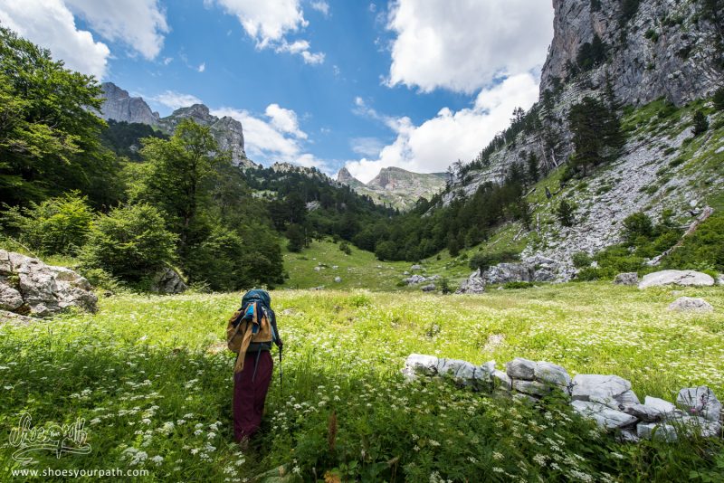 En Route Vers Le Col De Prosllopit, Albanie - Peaks Of The Balkans