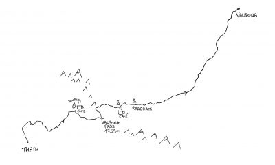 Peaks of the Balkans : Theth - Valbona