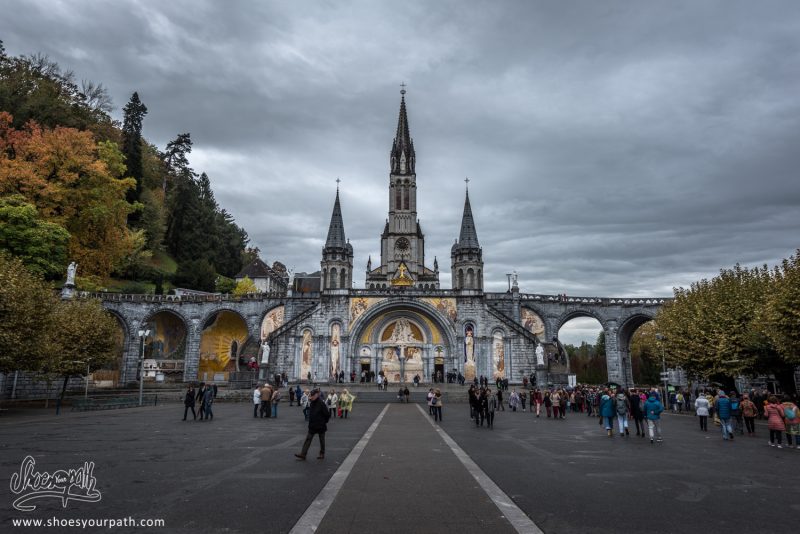 Basilique De L'Immaculée-Conception De Lourdes. Occitanie, France.