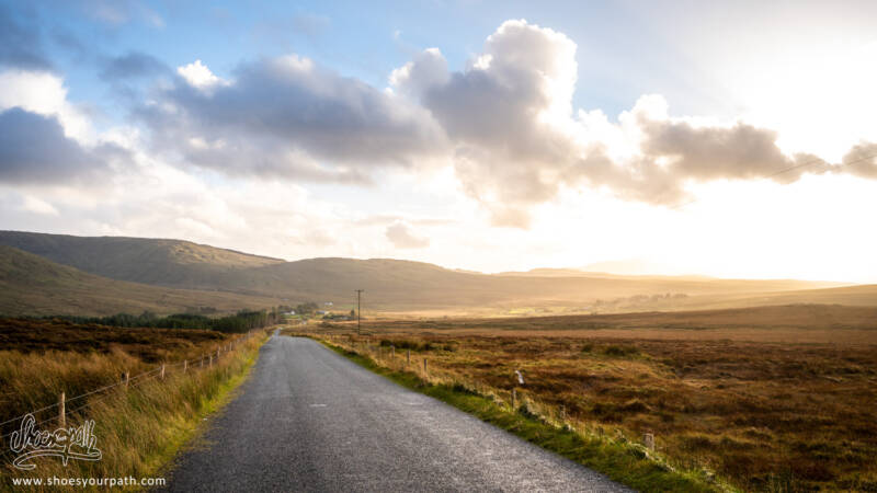 Sur la route du retour vers Ardara - Donegal, Irlande