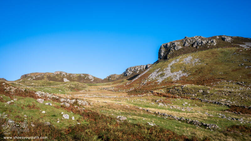 Sur la route dans le nord d'Ardara - Donegal, Irlande