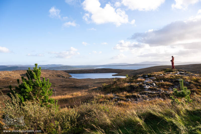 Sur la route entre Crohy Head Arch et Ardara - Donegal, Irlande