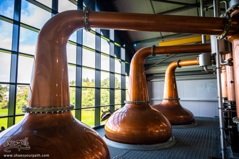 A l'intérieur de la Sliabh Liag distillers - Ardara, Donegal, Irlande